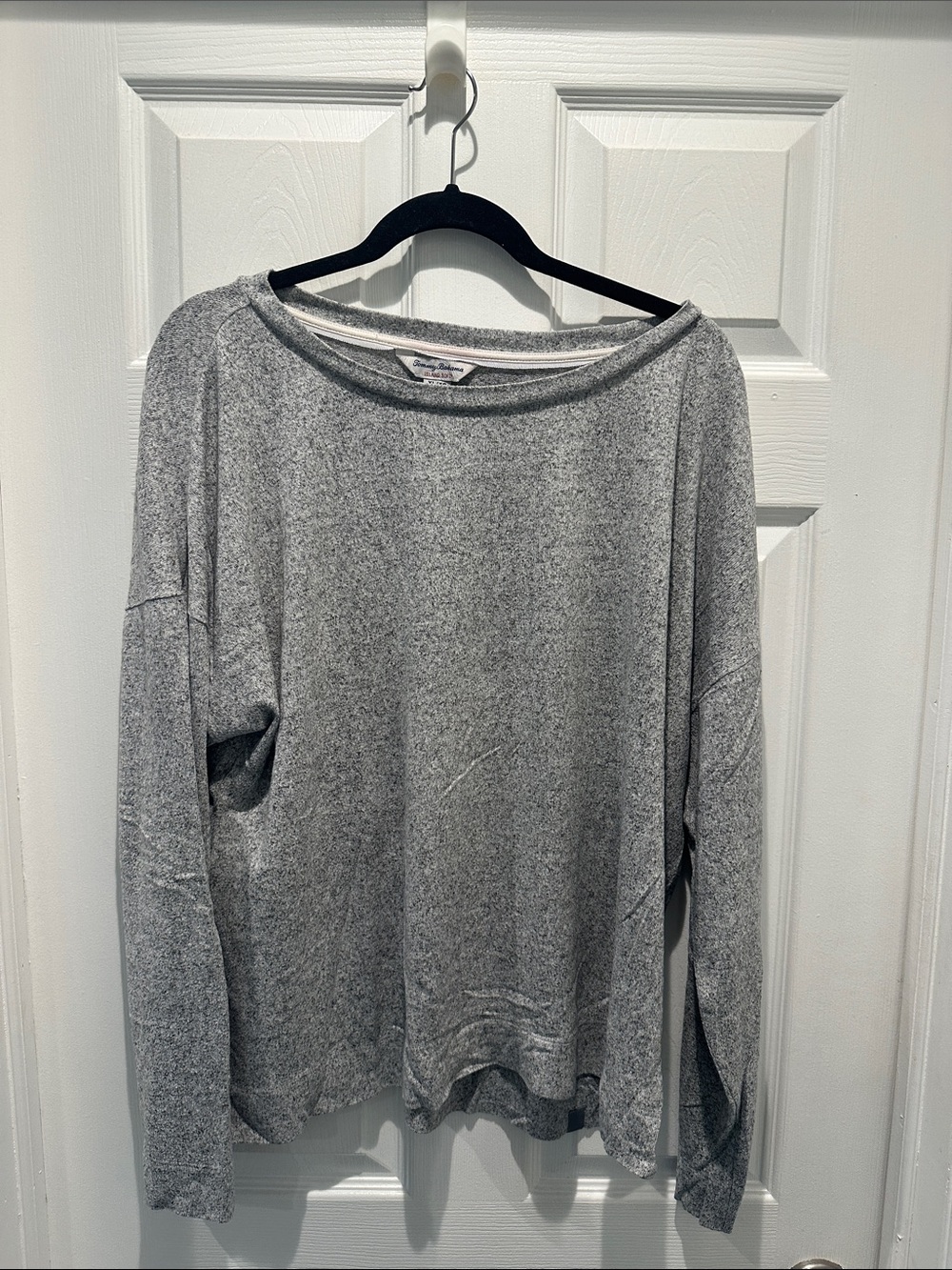 Tommy Bahama Heather Gray Lightweight Pullover Size XL